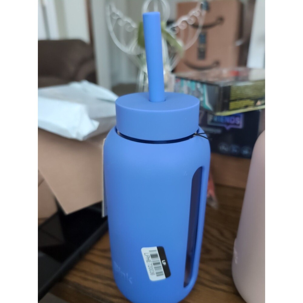 Bink Day Hydration Wide Mouth Bottle 27oz. Glass Tracking For Men & Women